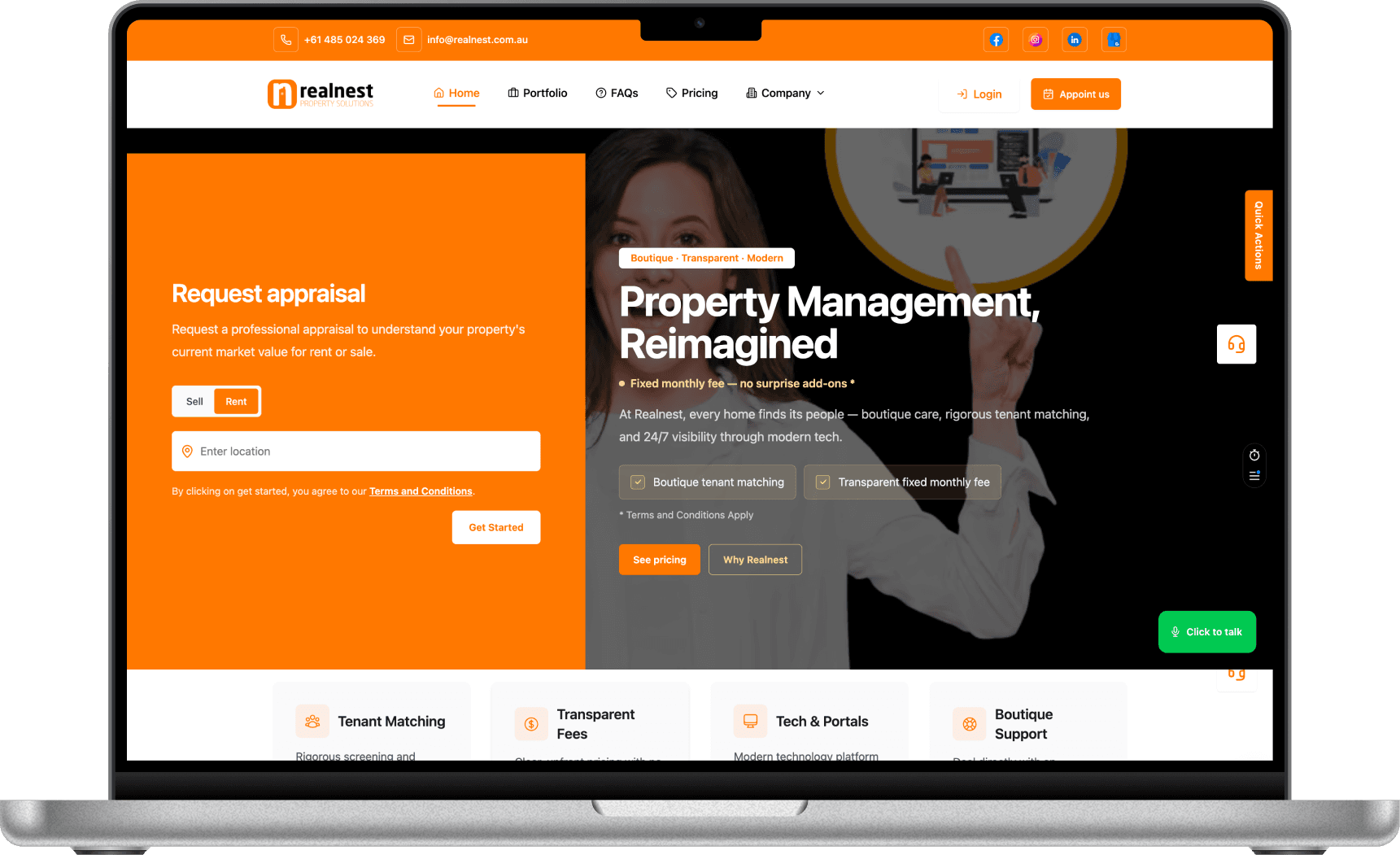Realnest appraisal page